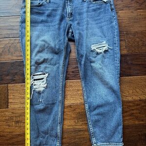 Silver Boyfriend 33x25 cuffed